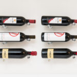 Vino Pins acrylique 6 bouteilles de vin