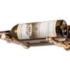 Vino Pins 2 Bottle Wine Rack Kit in Golden Bronze finish