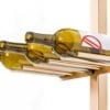 Système Vino Rails Kit avec poteau Bronze doré