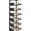 Tiges à bouteilles de vin en métal Vino Pins Flex noir mat et aluminium