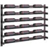 Evolution Wine Wall wall mounted metal wine rack system