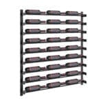 Evolution Wine Wall wall mounted metal wine rack system