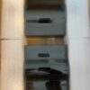 Verre noirs de supports à bouteilles suspendus