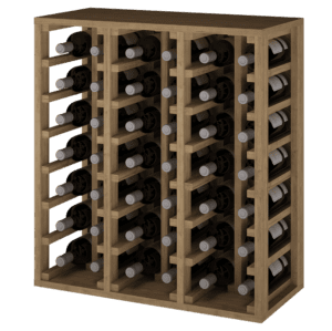 Casiers en pin pour bouteilles