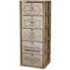Tiroirs pour caisses de vin