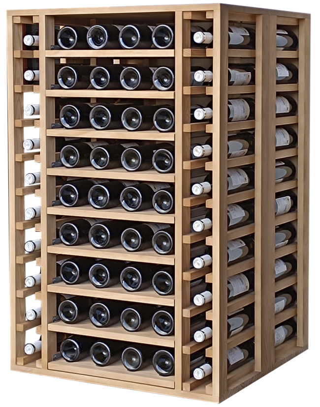 Casier double à bouteilles