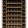 Casiers à bouteilles en bois avec tablettes coulissantes