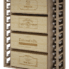 Rangement pour caisses de bouteilles