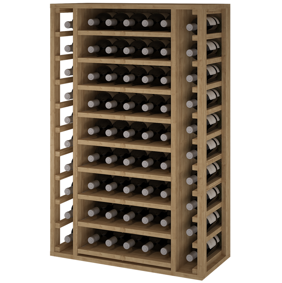 Casier à vin avec tablettes