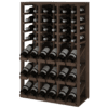 Présentoir à bouteilles noir