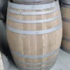 Tonneau Bourguignon 220L en bois rénové et sablé – Image 5