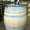 Tonneau Bourguignon 220L en bois rénové et sablé – Image 4