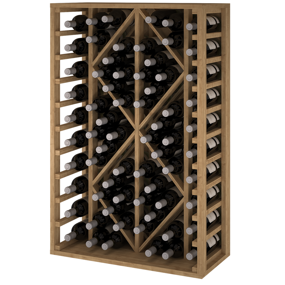 Casier à vin avec croisillon