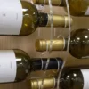 VinoGuard Encruzado Support à bouteilles mural en acrylique (6 bouteilles) – Image 4