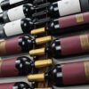 Trincadeira VinoGuard Support à bouteilles mural en métal (18 bouteilles) – Image 3